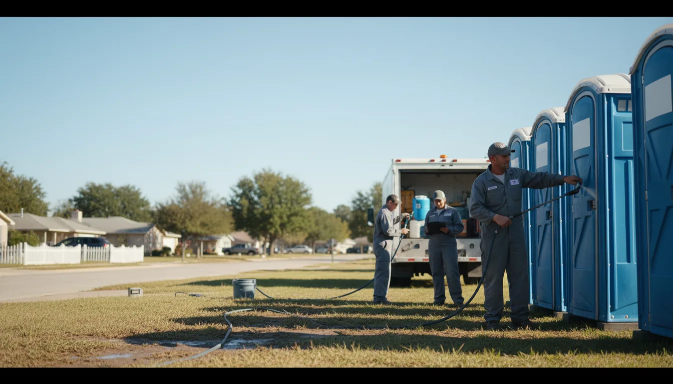 Long-Term Portable Toilet Rental in Morrow, AR near me
